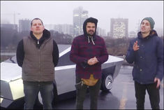  Russian Youtubers have created a gas powered replica of Elon Musk owned Tesla Cybertruck