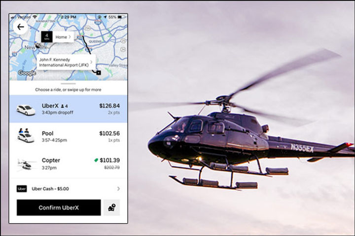 Woman Finds Uber Helicopter Is The Cheapest Ride To JFK Airport