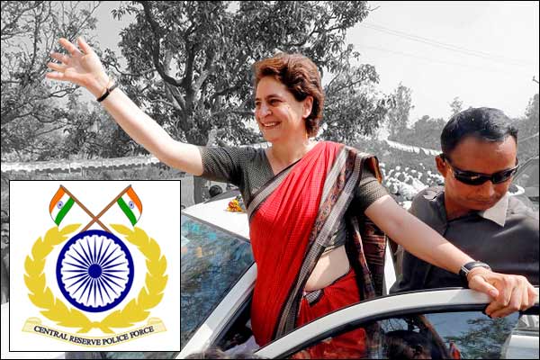 Priyanka Gandhi Was nott Pushed and  She Lost Balance While Dodging UP Cops