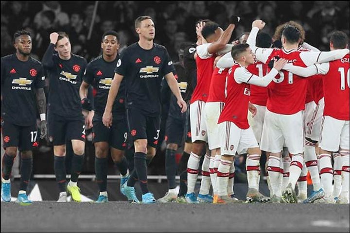  Arsenal Beat Manchester United 2 0 In The EPL