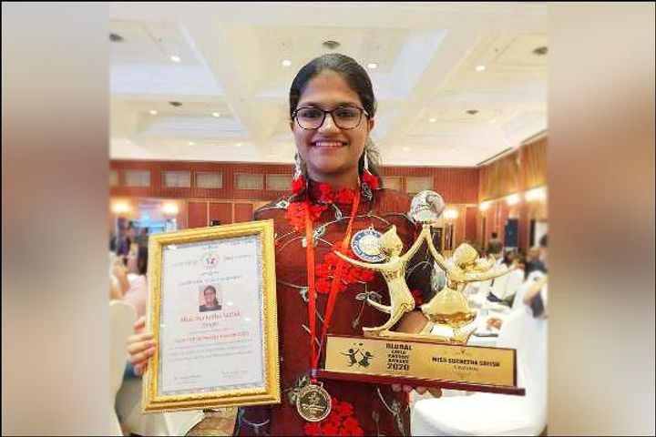 Indian Teen Wins Global Child Prodigy Award for Twin World Records in Singing Indian Teen Wins Global Child Prodigy Award for Twin World Records in Singing