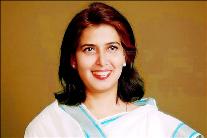 Saroj Pandey Elected as India most talented and glamorous woman politician