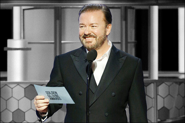 Ricky Gervais blasts Apple at the Golden Globes for China sweatshops