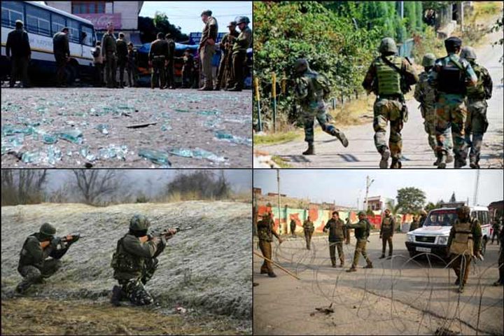 Grenade attack on CRPF troops in Srinagar