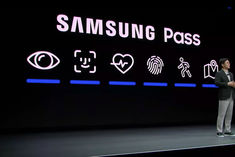  Samsung copies Apple Face ID icon for its CES 2020 