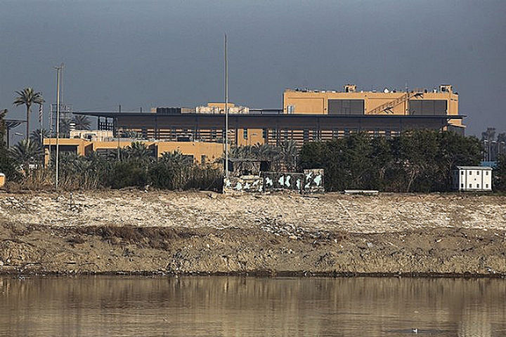 Green Zone housing US embassy in Baghdad hit by 2 rockets Green Zone housing US embassy in Baghdad hit by 2 rockets
