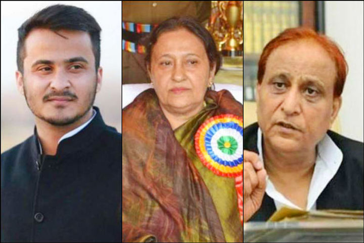Court declares SP MP Azam Khan and his  wife and son absconders in 3 cases
