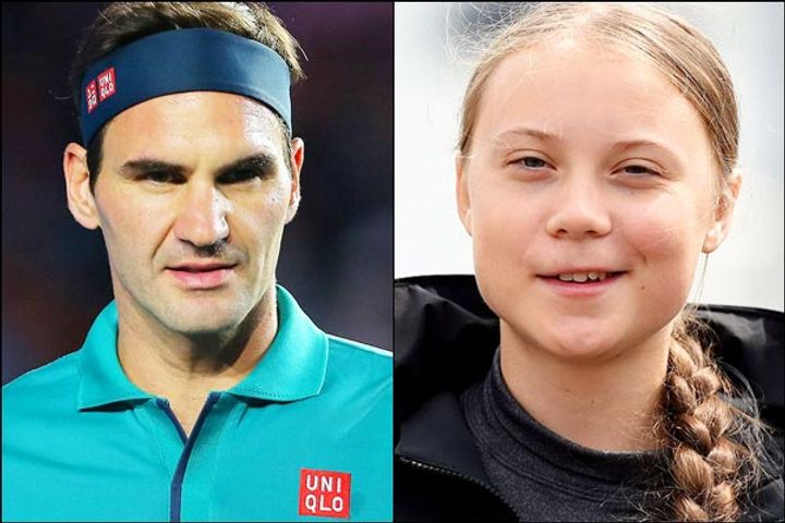 Roger Federer responds to climate crisis criticism from Greta Thunber