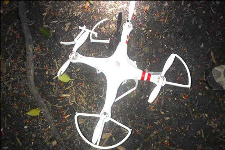 Pakistani drones appeared again on Indo-Pak border, soldiers firing