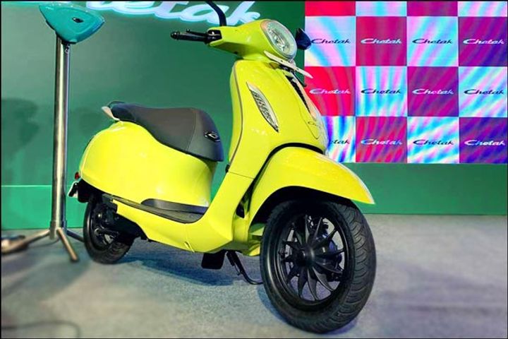 Bajaj Chetak electric scooter introduced at Rs 1 Lakh 