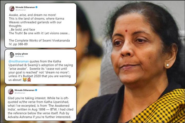 Nirmala Sitharaman Had the Perfect Reply to a Troll Who Called Her Sweetie