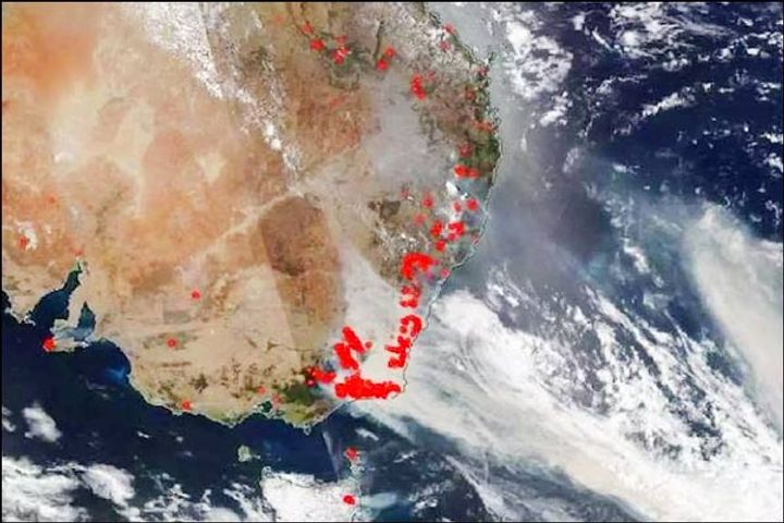 Australia  bushfire smoke will do a full lap of the earth