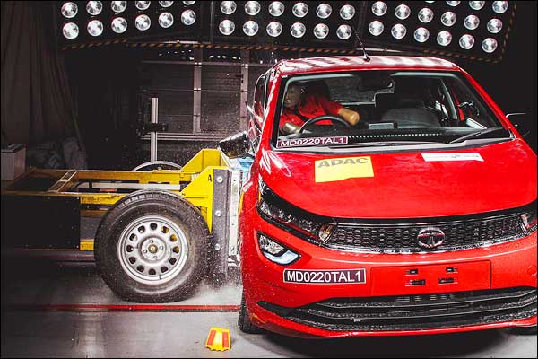 Tata Altroz Gets 5 Star Crash Rating From Global NCAP