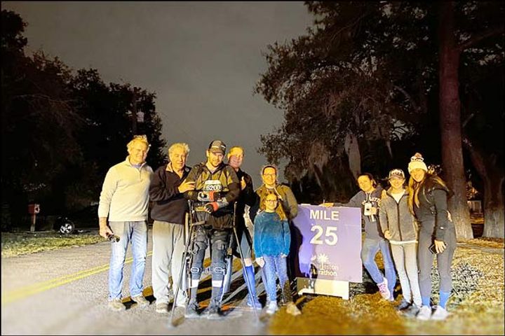 Paralyzed Man Adam Gorlitsky Walked 17.2 Miles at L.A. Marathon