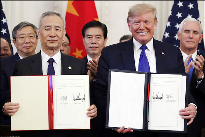 China and US agree on text of phase one trade deal to end trade war 