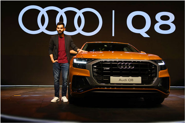 Virat Kohli becomes the first owner of Audi Q8 crossover SUV Virat Kohli becomes the first owner of Audi Q8 crossover SUV