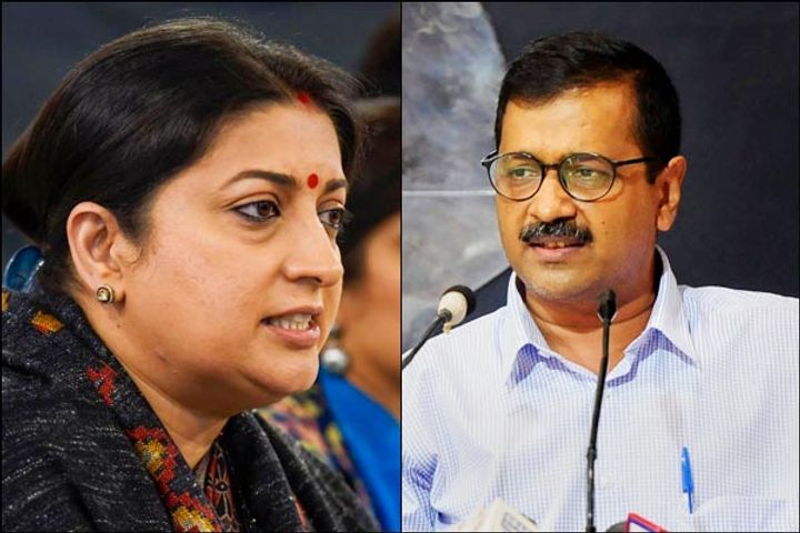 Smriti Irani blames AAP govt for delay in hanging Nirbhaya convicts