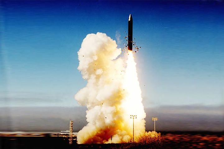 India successfully test fires nuclear capable K 4 ballistic missile off AP coast   