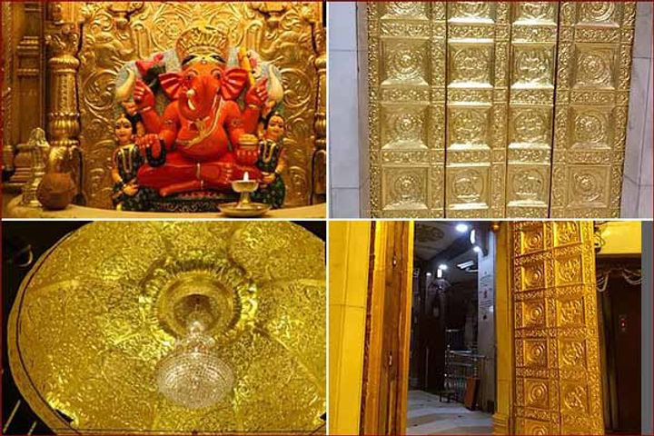 Siddhivinayak Temple in Mumbai received 35 kilograms of gold as a donation