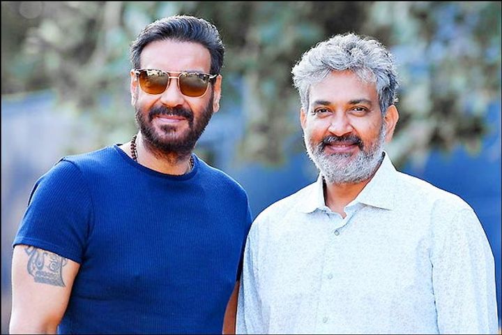 Ajay starts shooting for RRR, India's most expensive film