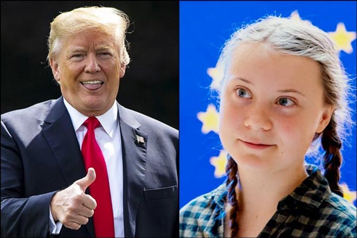 Trump-Thunberg to be face to face at WEF 50th Summit Trump-Thunberg to be face to face at WEF 50th Summit