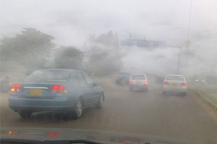 At least 22 trains are running late by several hours due to dense fog 