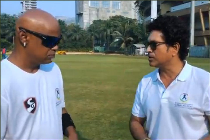 Sachin challenges Kambli to rap  Cricket Wali Beat