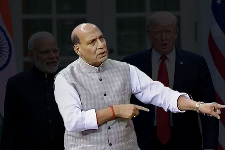  Rajnath singh said America is theocratic countries and India is secular