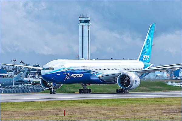 Boeing 777X: World’s Largest Twin-engine Jet Completes First Flight ...