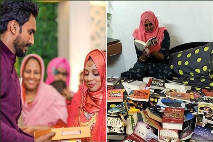 Kerala bride asked for 80 books in Meher and got 96th In addition 