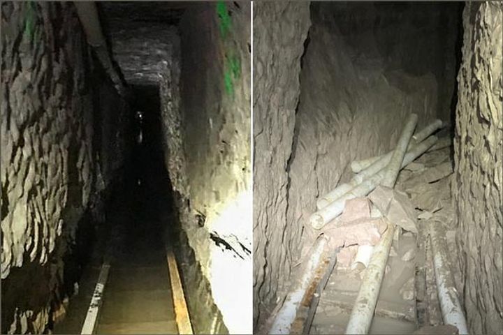 Longest Smuggling Tunnel Is Found at U S and Mexico Border