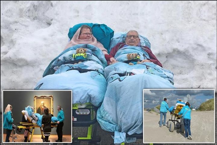 person fulfilled the last wish of 14,000 people through ambulance wish