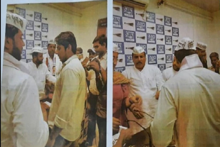 Delhi Police releases photos to claim Shaheen Bagh shooter is an AAP member