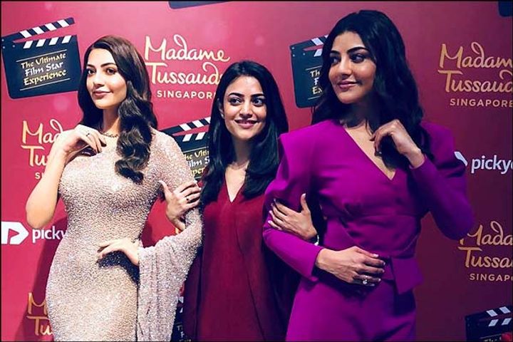 Kajal Aggarwal emerged as first South Indian actress to get wax statue at Madame Tussauds