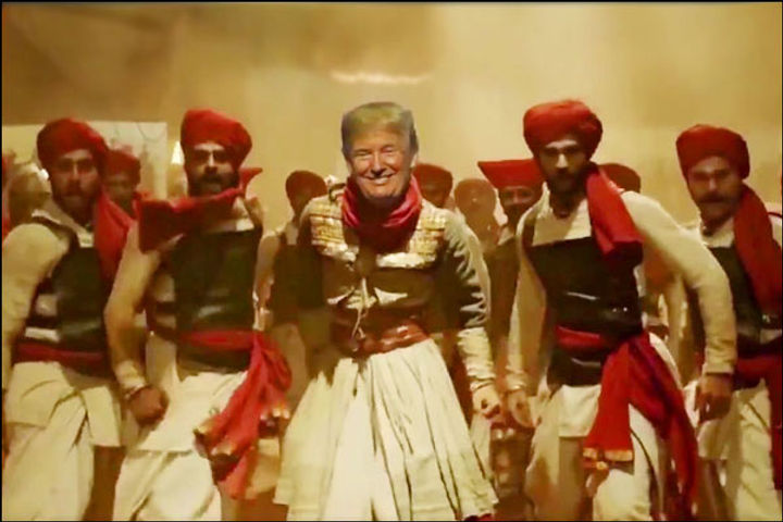 Trump Junior shares meme video of Donald Trump dancing to song Malhari&rsquo after acquittal