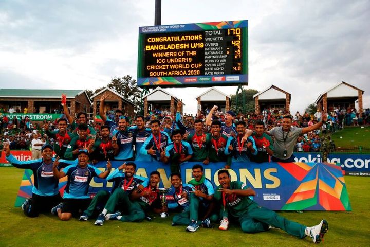 Bangladesh beat India to lift maiden U19 World Cup title