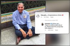  Ratan Tata gets called Chhotu on Instagram