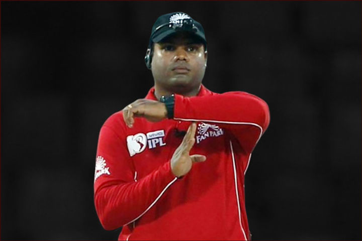 Nitin Menon only Indian in ICC  list of umpires for the upcoming Women  T20 World Cup