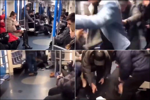 A man recently tried to pull off a coronavirus prank inside a Moscow metro in Russia