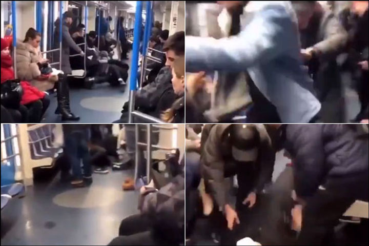A man recently tried to pull off a coronavirus prank inside a Moscow metro in Russia