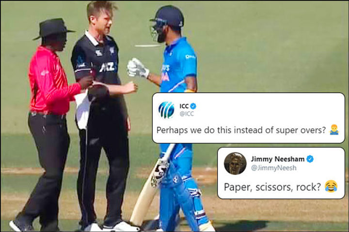 ICC suggests an alternative to Super Over following Jimmy Neesham's banter with KXIP captain KL 