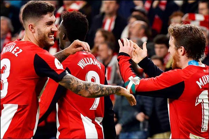 Athletic Bilbao defeated Granada in Copa Del Rey