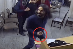 Delhi police shared a video showing  rioters'entering Jamia library post lathicharge  by police 