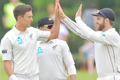 New Zealand Test Team declared against India  Jameson gets first chance