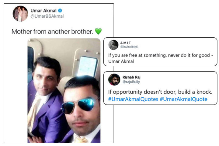 Twitteratti in splits over Umar Akmal's bungled caption