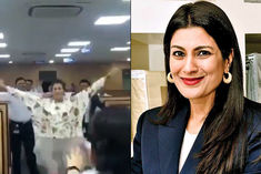 Welspun CEO  dance video viral, people said  Leader Ho To In Jaisi 