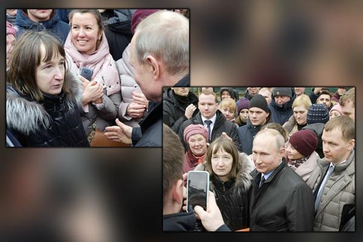 Could you live on 170 dollar a month  Woman asks Russian president Putin
