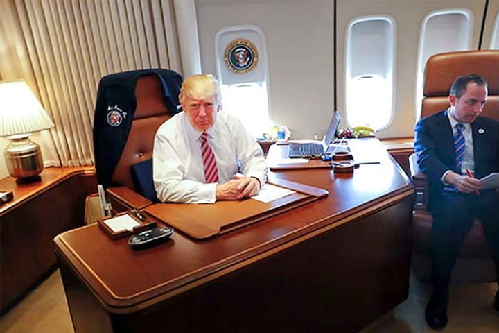 Special aircraft Airforce One will bring Trump to India everything needed