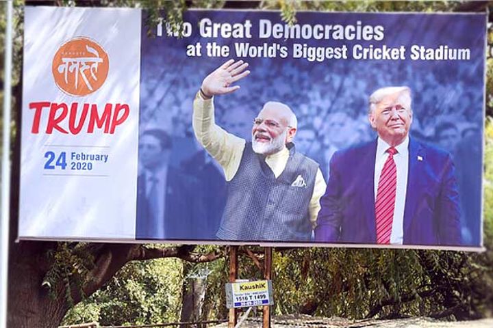 After 7 million Trump now says PM Modi told him 10 Million People will welcome him in Ahmedabad