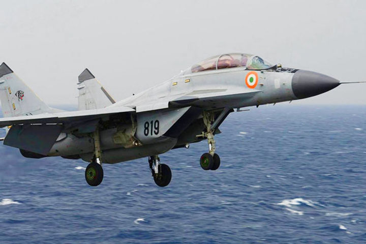 Indian Navy jet MiG-29k crashes in Goa, no casualties reported